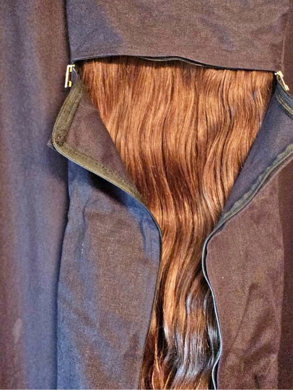 Luxy Halo Extensions 18” - (possibly chestnut brown)